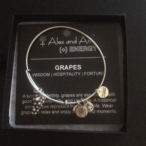 Alex and Ani Grapes Energy Bracelet